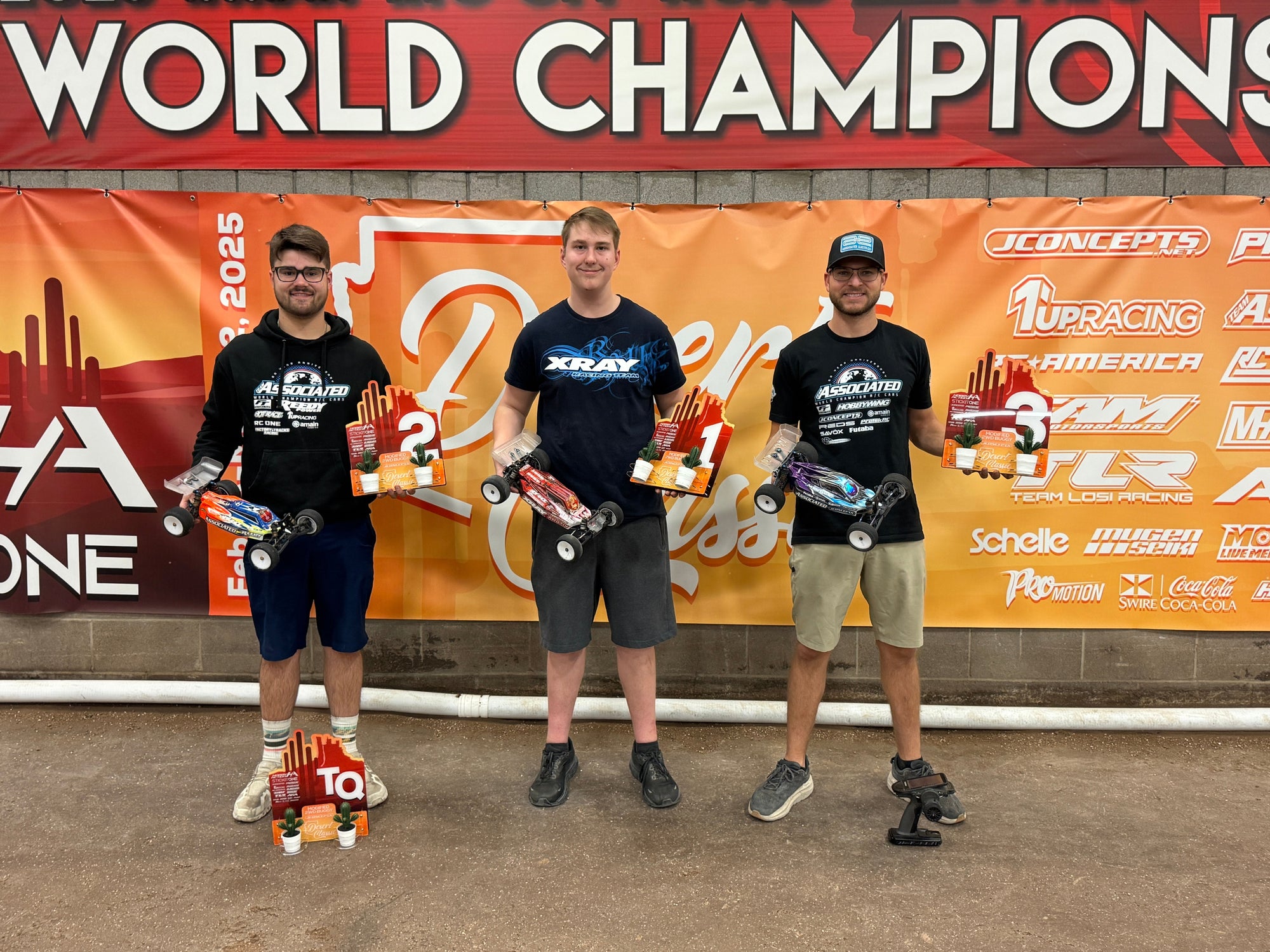 News: HOBBYWING- Triple Victory at the 2025 Desert Classic!