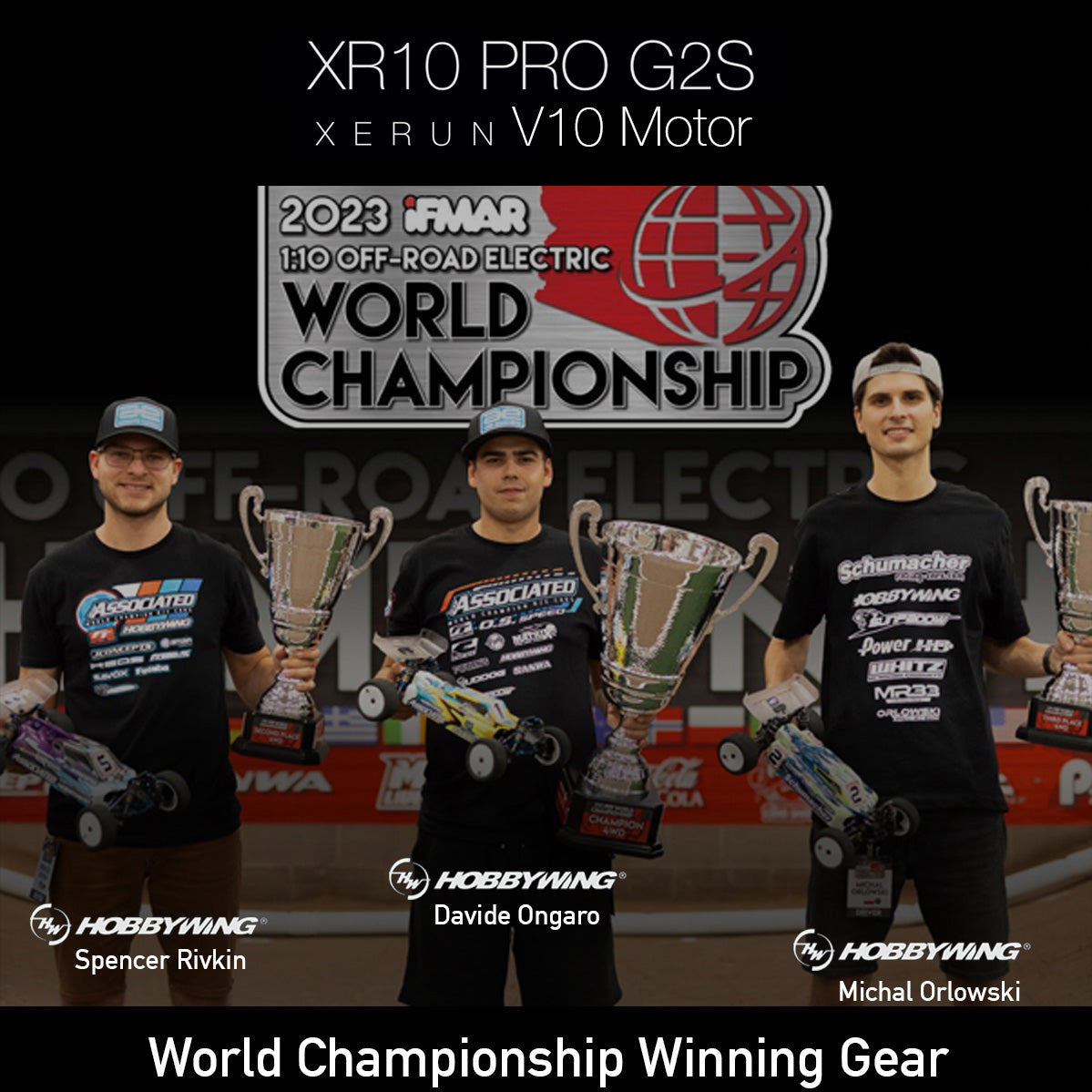 XR10 Pro G2S Combo - IFMAR / ROAR Champ&#39;s Winning Gear